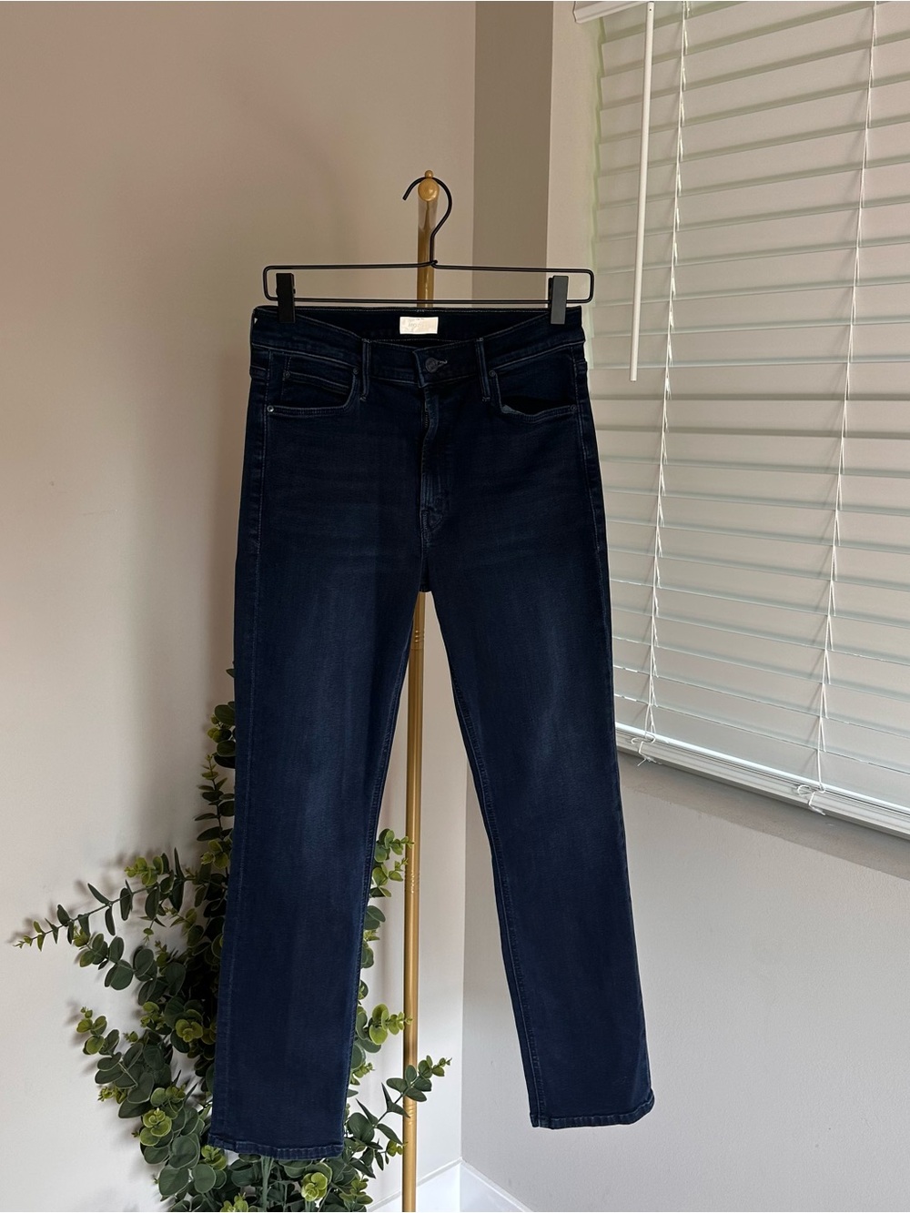 MOTHER Dark Blue Jeans